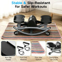 Non Slip Swing Stepper With Resistance Bands For Fat Burning