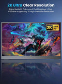 Compact 17.3 Portable Gaming Monitor 2K