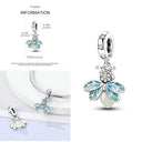 Charm Sterling Silver Luminous Firefly