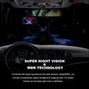 Dashcam Night Vision 24H Front and Rear 1080P Dual Lens Car DVR Mirror Stay Safe