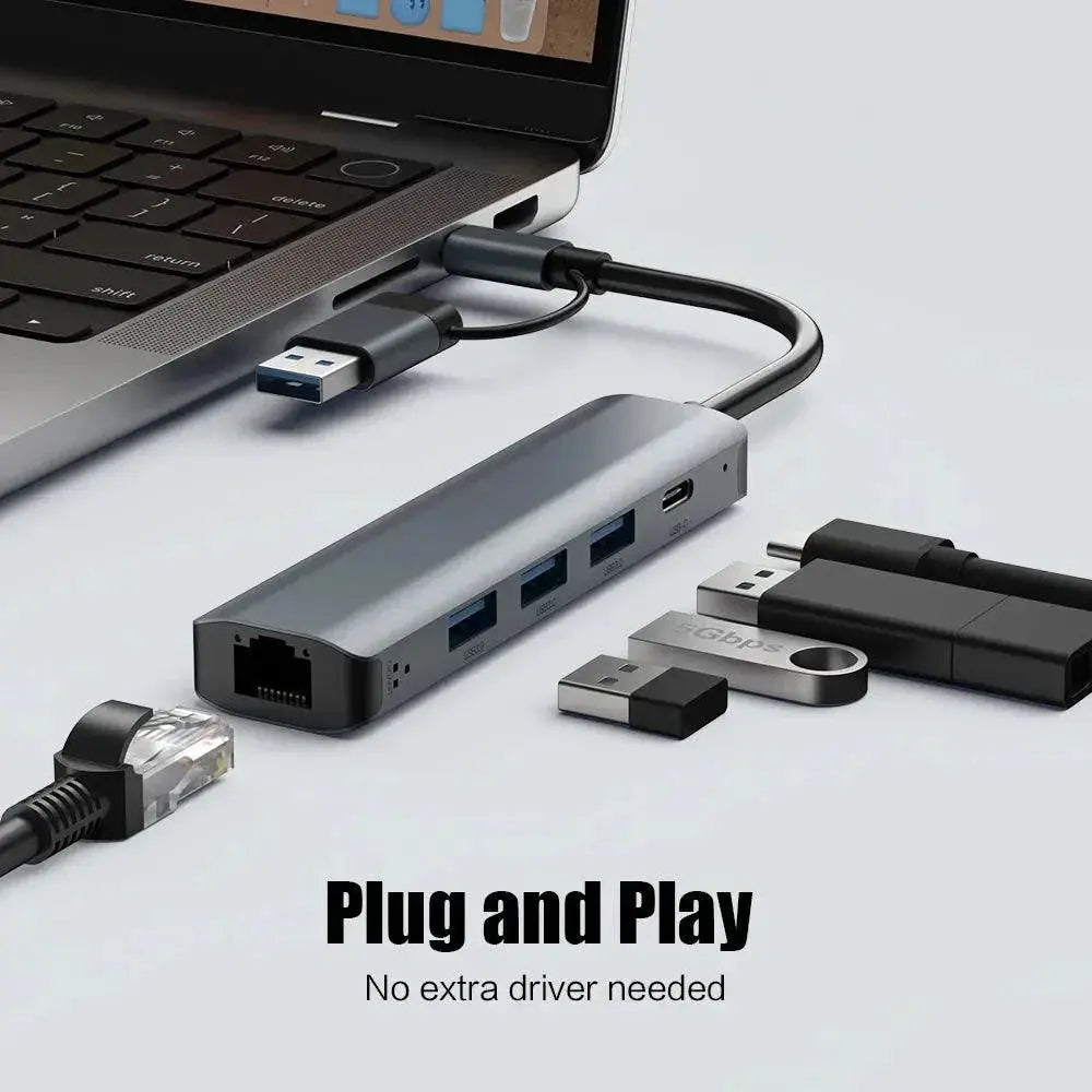 MacBook Pro USB C Hub Multiport For Seamless Connectivity