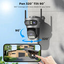 Smart Outdoor Home Security Camera With AI Alerts