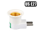 E27 Plug In Lamp Base - Convenient Safety Switch
