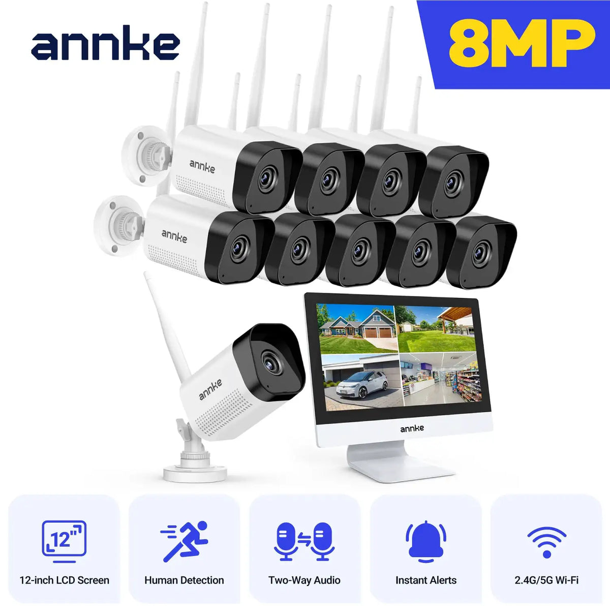 Annke Wireless Security Camera System for Custom Setups — product view 13