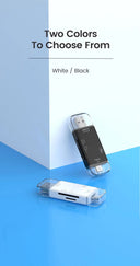 Otg Type C Card Reader Usb 2 0 Tf Mirco Sd Adapter 6in1