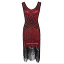Shimmering Sequin Tassel Dress Versatile Glamorous Delight