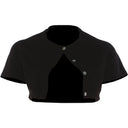 NIBBER Button Cropped Summer Shirt
