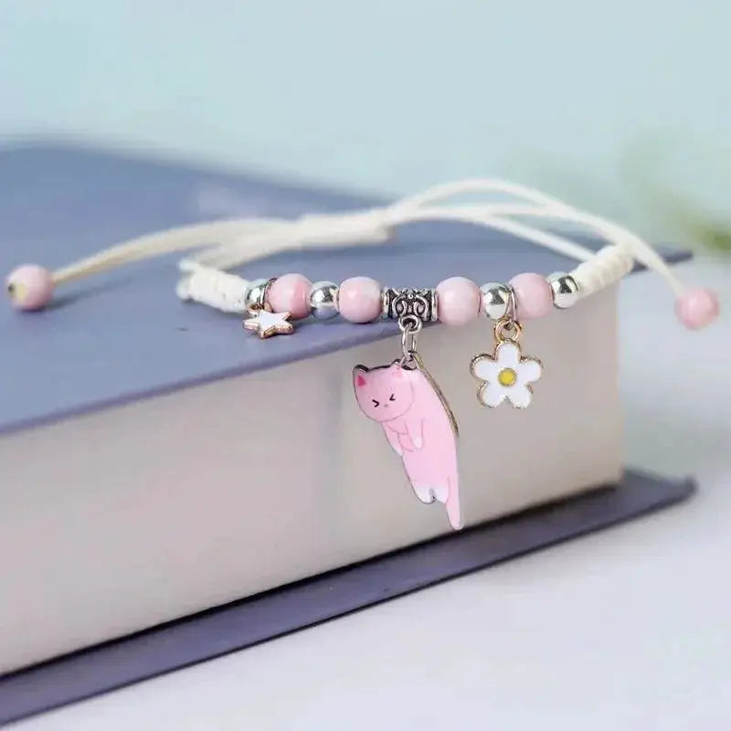 Korean Cartoon Animal Charm Bracelet Trendy Jewelry Gift
