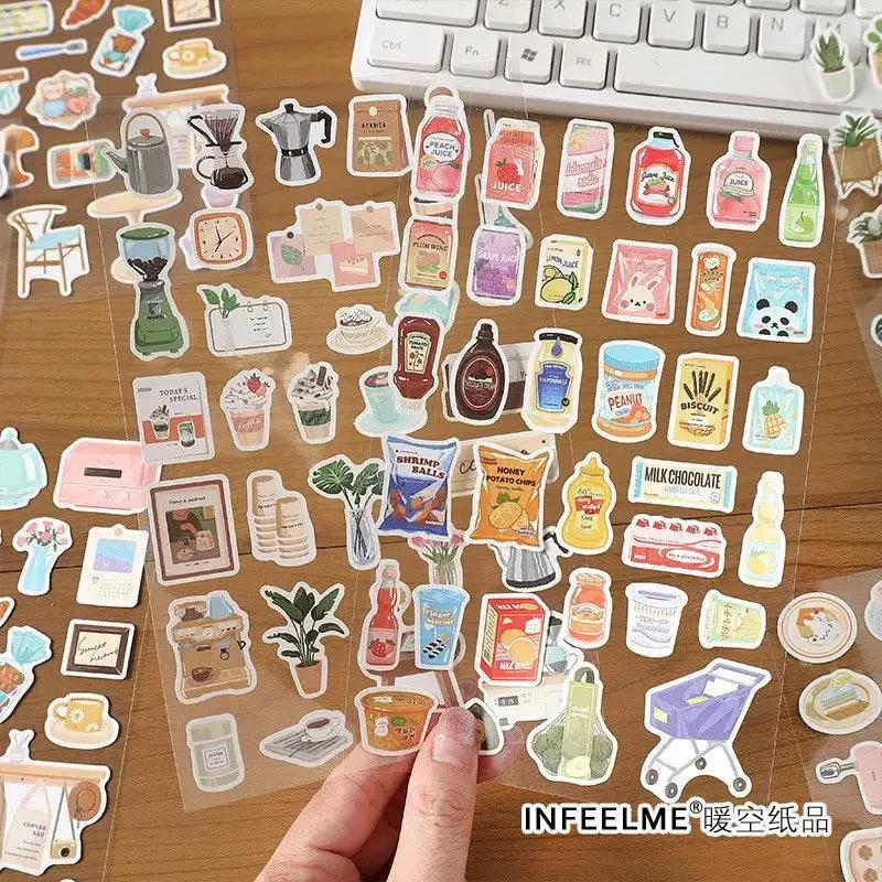 Warm Home Musical Instruments Sticker Pack for Crafts