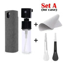Premium Microfiber Screen Cleaner Kit Portable Multi-Purpose Solution