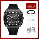 Colevkie Barrel Shaped Men's Mechanical Watch 2024