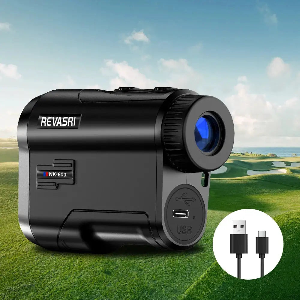 REVASRI Golf Laser Rangefinder 600M Telescope with Flag-Lock Slope Distance Meter or 1000M Camouflage Hunting Monocular