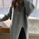 Warm Knit Dress for Women Travel Ready