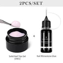 Nail Art Rhinestone Adhesive Precision UV Glue for Nails