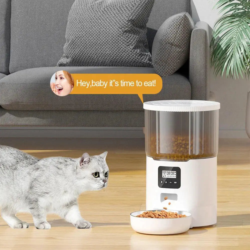 Smart Pet Feeder WiFi Automatic Food Dispenser And Fountain
