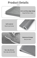 Pet Placemat Dog Food Bowl Mat Cat Feed Mat Silicone