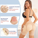 High Waist Padded Butt Lifter Shorts Tummy Control Shapewear