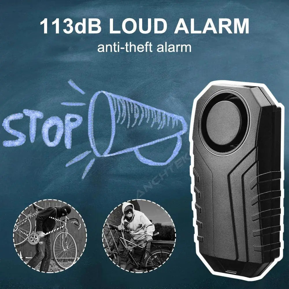 Anchtek Motorcycle Anti Theft Alarm Wireless Security System
