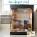 Foldable Remote Control Home Sauna