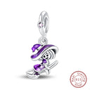 Sterling Silver Halloween Luminous Skull