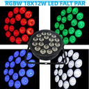 Pro RGBW LED Par Light DJ Stage Wash