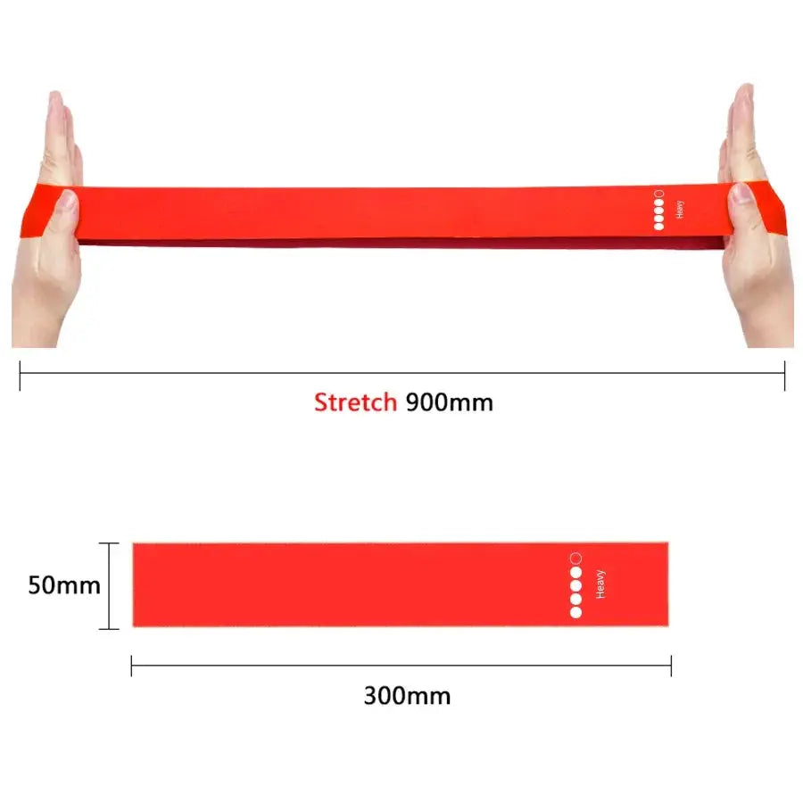 Versatile 5 Level Resistance Bands For Home Workouts