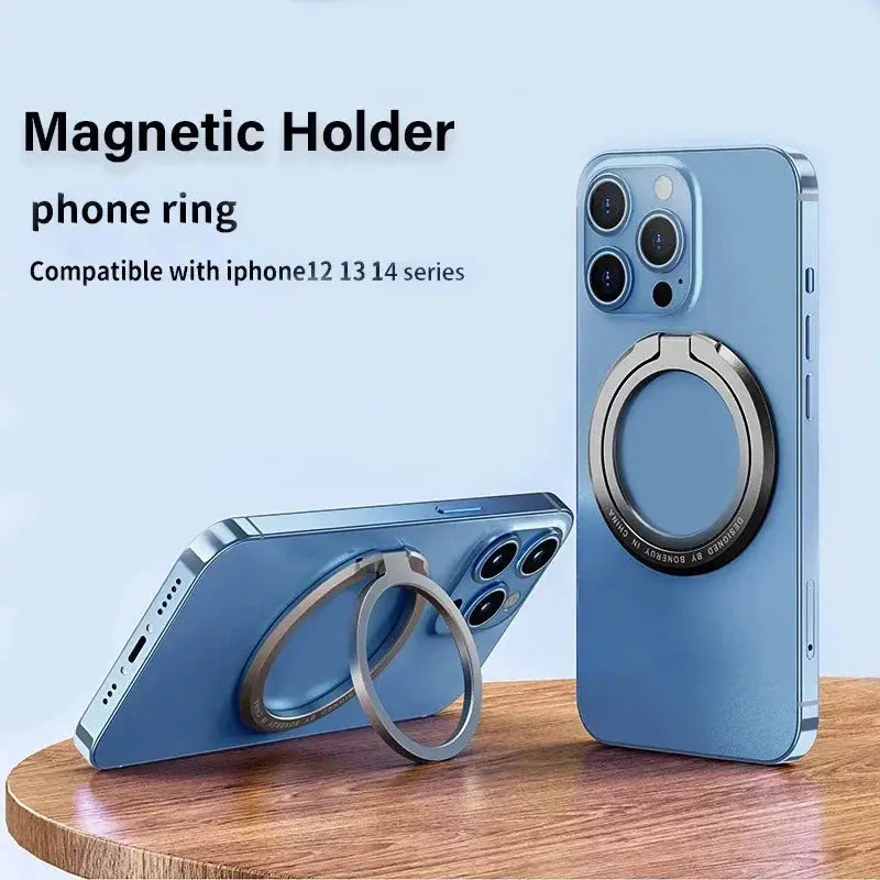 Magnetic Ring iPhone Holder for MagSafe Portable Magnet