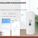 Tuya WiFi Smart Temperature And Humidity Sensor Battery Powered