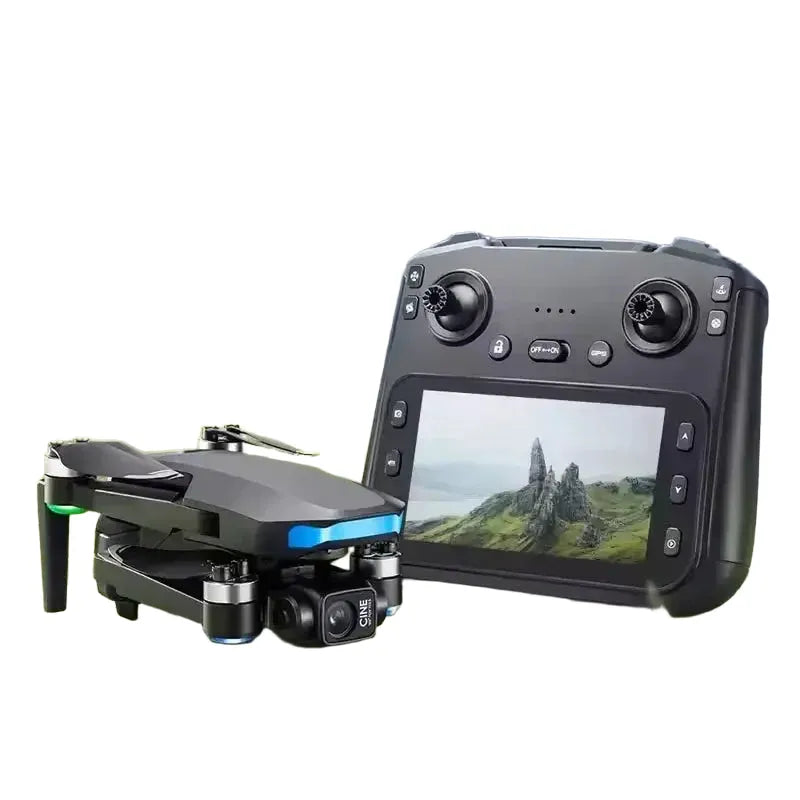 GPS Drone HD With Axis Brushless Gimbal Built In Screen — product view 1
