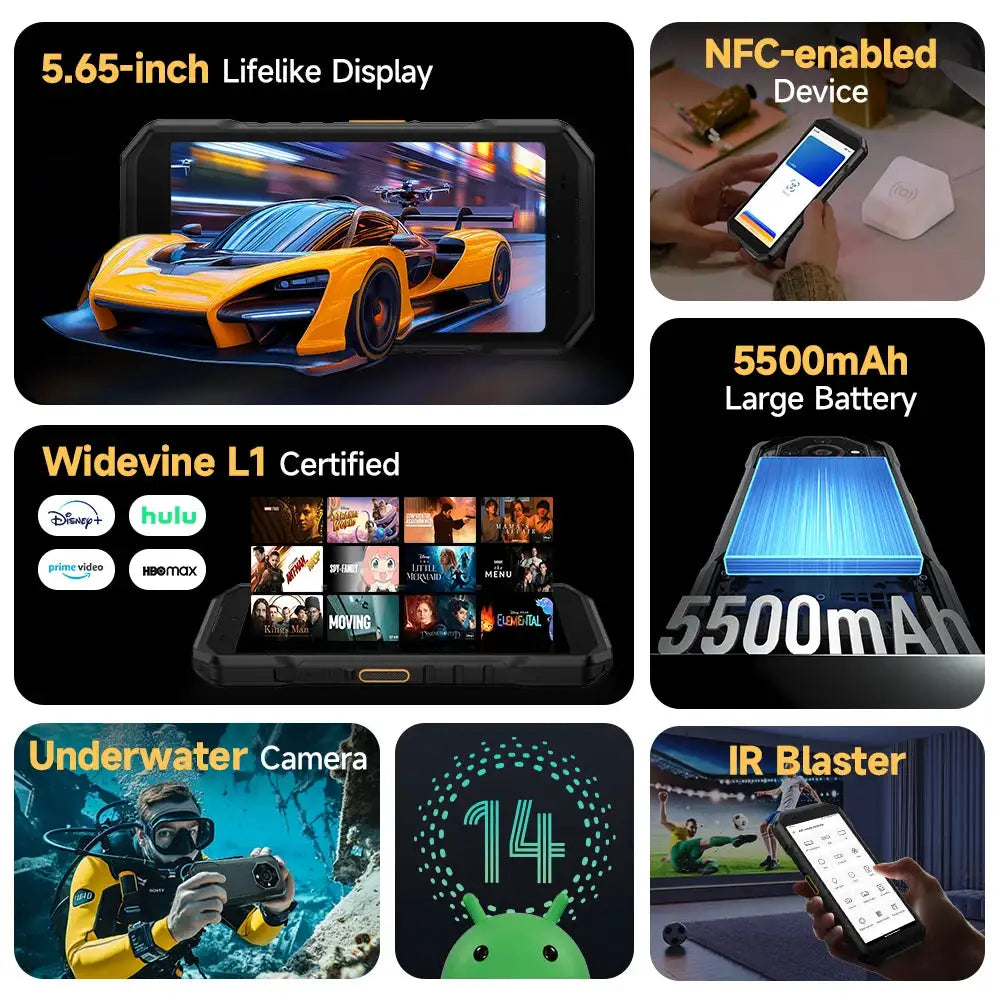 Ulefone Armor Rugged Phone for Everyday Tasks — product view 6