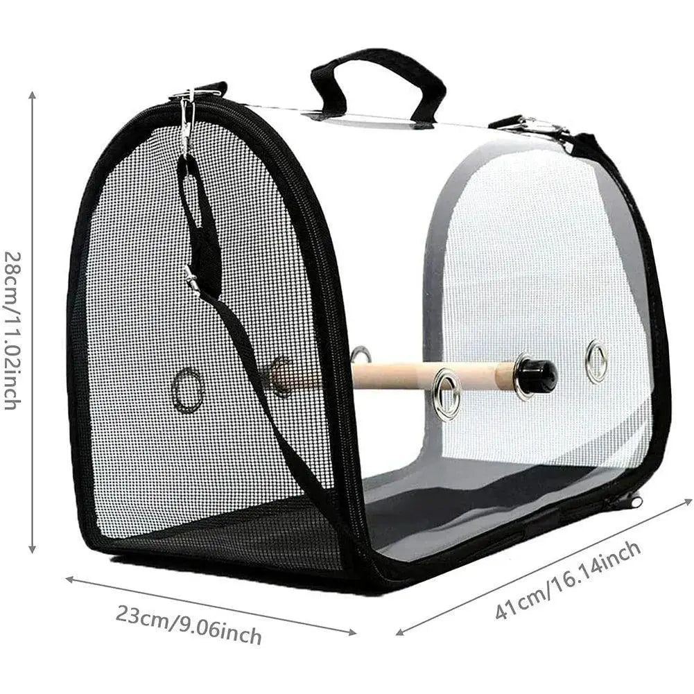 FeatherTrail Parrot Carrier Backpack Lightweight Sunroof