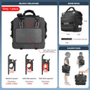 Expandable Waterproof Motorcycle Side Bag