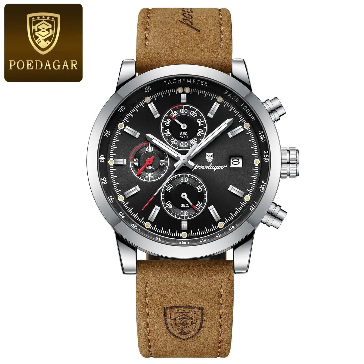 Men's Chronograph Watch Luminous Hands — product view 8