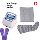 6 Section Massage Tool Electric Air Compression Leg Massager Waist Arm Leg Wraps Foot Ankles Calf Massage Machine Promote Blood