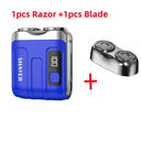Mini Electric Shaver - Rechargeable Dual Blade
