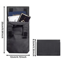 Black Slim Belt Wallet Zero