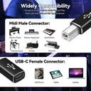 Usb B Type C Cable