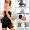 High Waist Padded Butt Lifter Shorts Tummy Control Shapewear