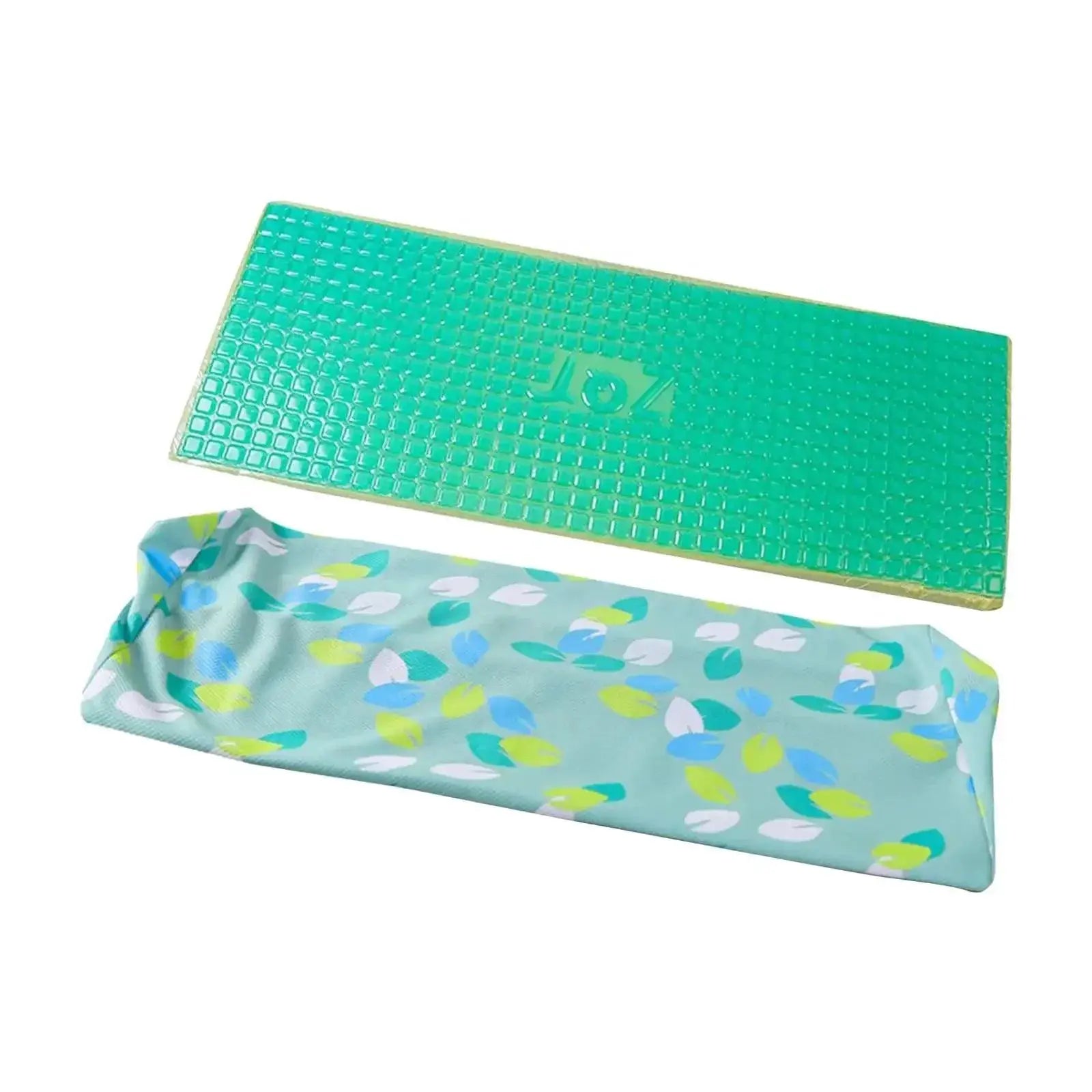 Memory Foam Wedge Pillow Cover With Gel Pad For Support