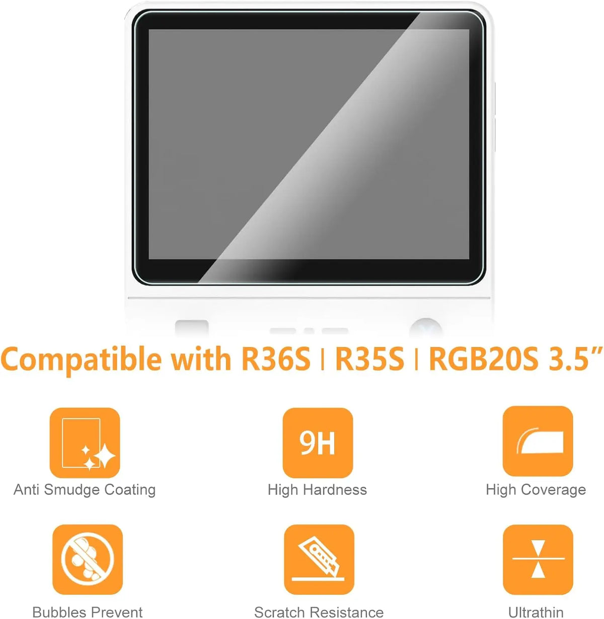 R36S Console Screen Protector Kit