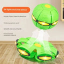 Tiktok Elastic Stepping Ball Magic Flying Saucer Jump Toys