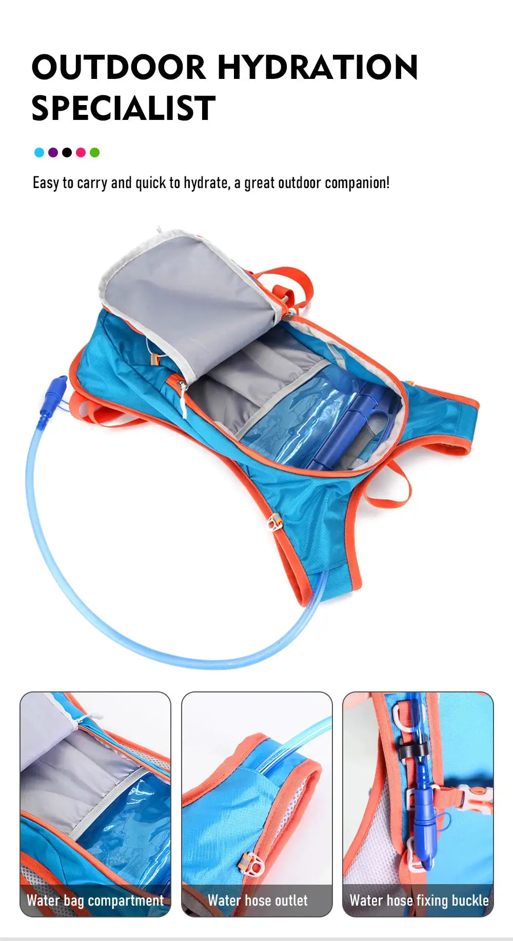 ThinkRider Waterproof Cycling Backpack Outdoor Sports — product view 12