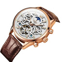Classic Automatic Men Watch Leather