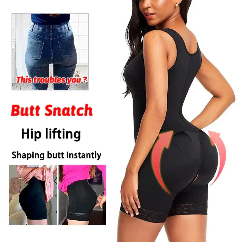 Ultimate Curve Shaping Full Body Corset Bodysuit Shapewear