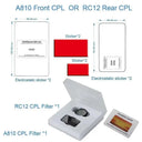 Glare-Reducing CPL Filter for Dash Cams