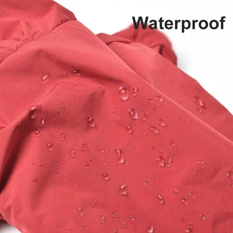 Winter Waterproof Hooded Dog Jacket With Reflective Design
