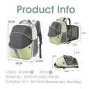 Pet Backpack: Expandable Escape-Proof Carrier for Travel