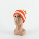 Striped Colorblock Knit Winter Hat