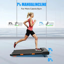 DUTRIEUX Compact Walking Pad Treadmill For Home Office Gym LED