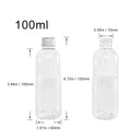 Leak-Proof Pet Bottles Set for Travel
